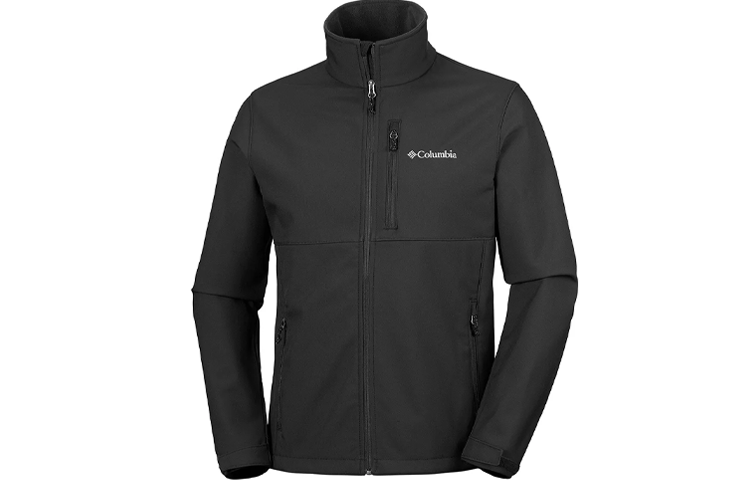 Columbia Ascender Softshell Windproof Waterproof Jacket Black WM6044-010
