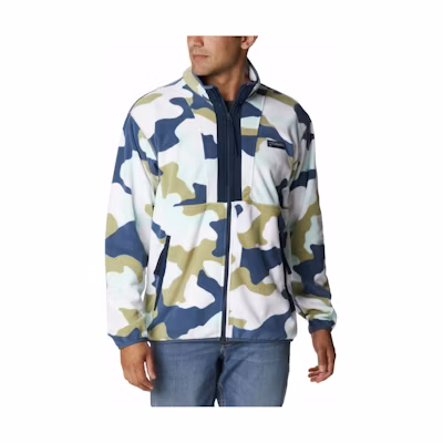Columbia Back Bowl Colorful Stand Collar Long Sleeve Jacket AM0372-327