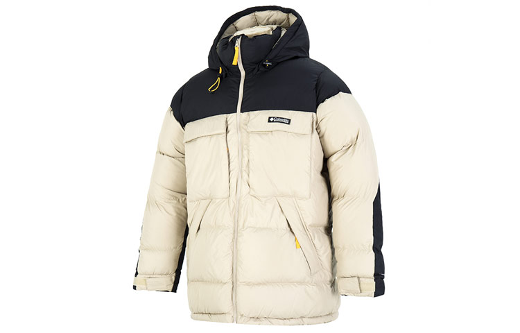 Order Chaqueta Acolchada Sobredimensionada Columbia Ballistic Ridge Caqui Invierno Capucha WE4393-271