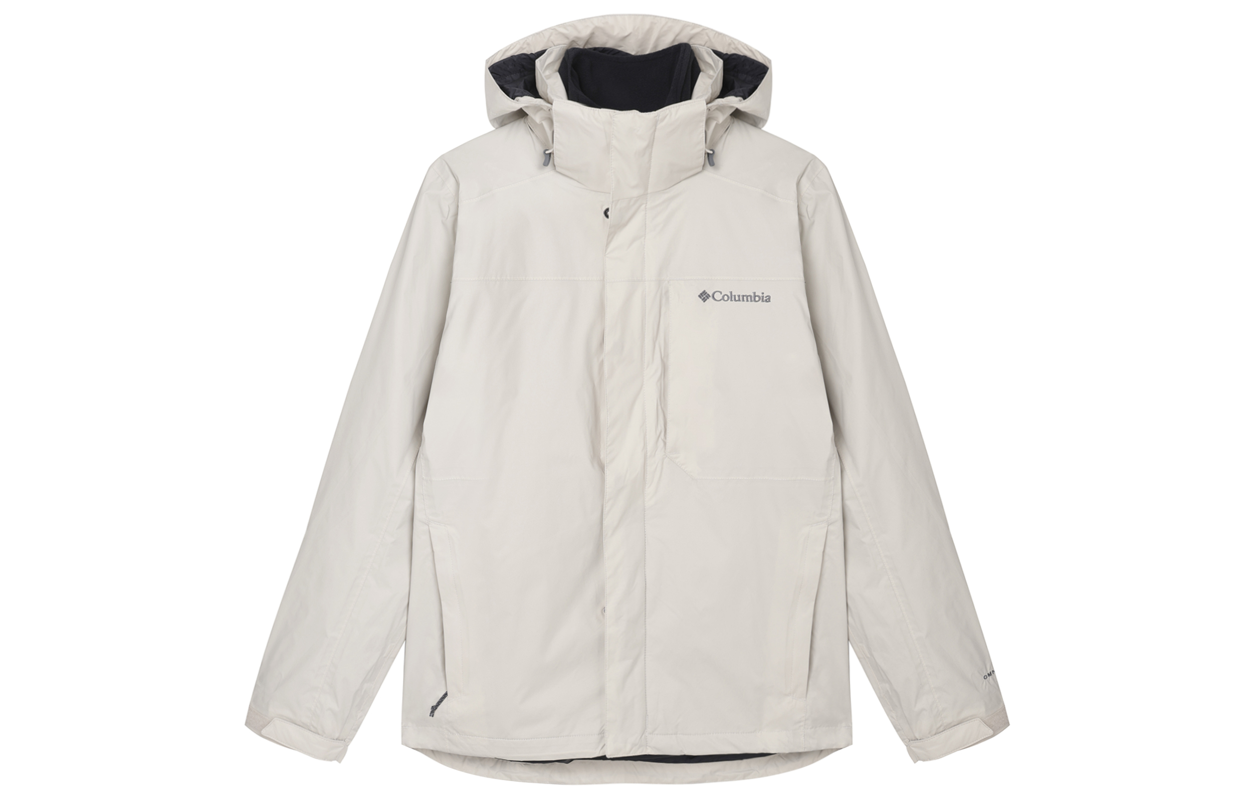 Columbia Beige Tieton Loop™ II Interchange Fleece-Lined Hooded Jacket WE6508-278