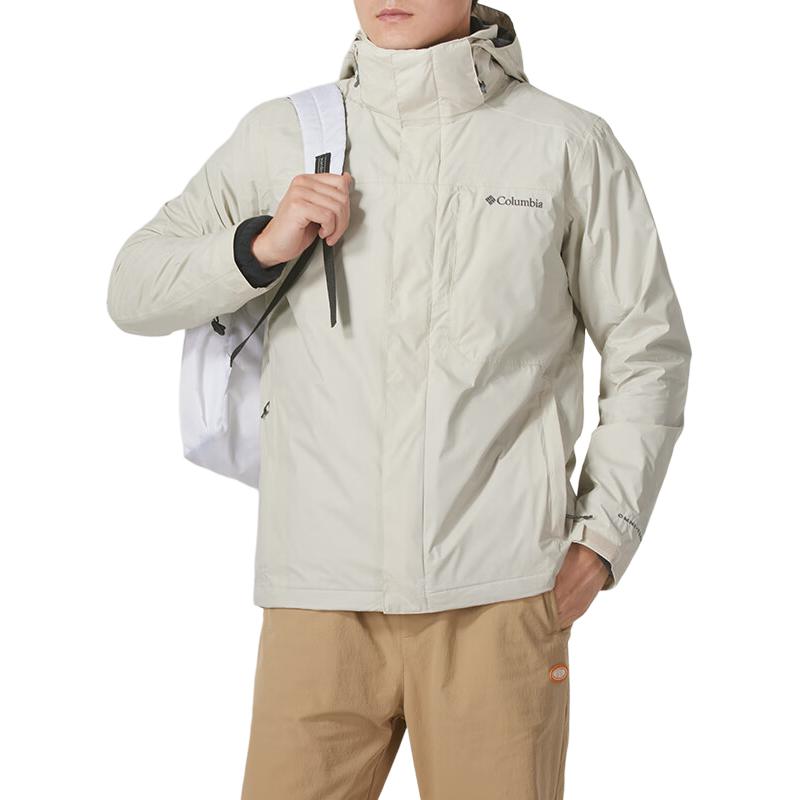 Columbia Beige Tieton Loop™ II Interchange Fleece-Lined Hooded Jacket WE6508-278 圖 2