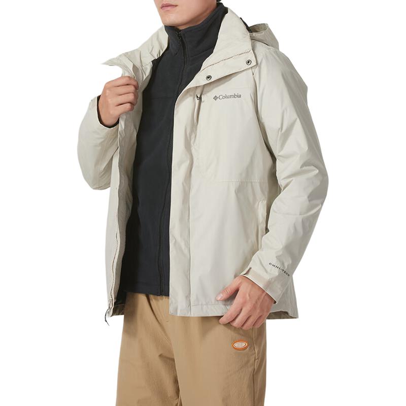 Columbia Beige Tieton Loop™ II Interchange Fleece-Lined Hooded Jacket WE6508-278 圖 5