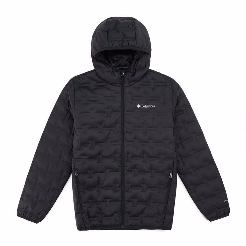 Columbia Black 650-Fill Down Jacket, Windproof, Waterproof, Omni-Heat Tech. WE6610-010