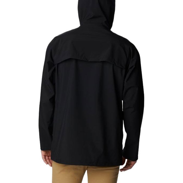 Purchase 哥倫比亞黑色全拉鏈帽T外套附標誌印花 2036921-271