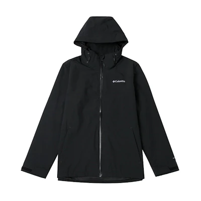 Columbia Black Hiking Hooded Zip Long Sleeve Jacket XE3734-010