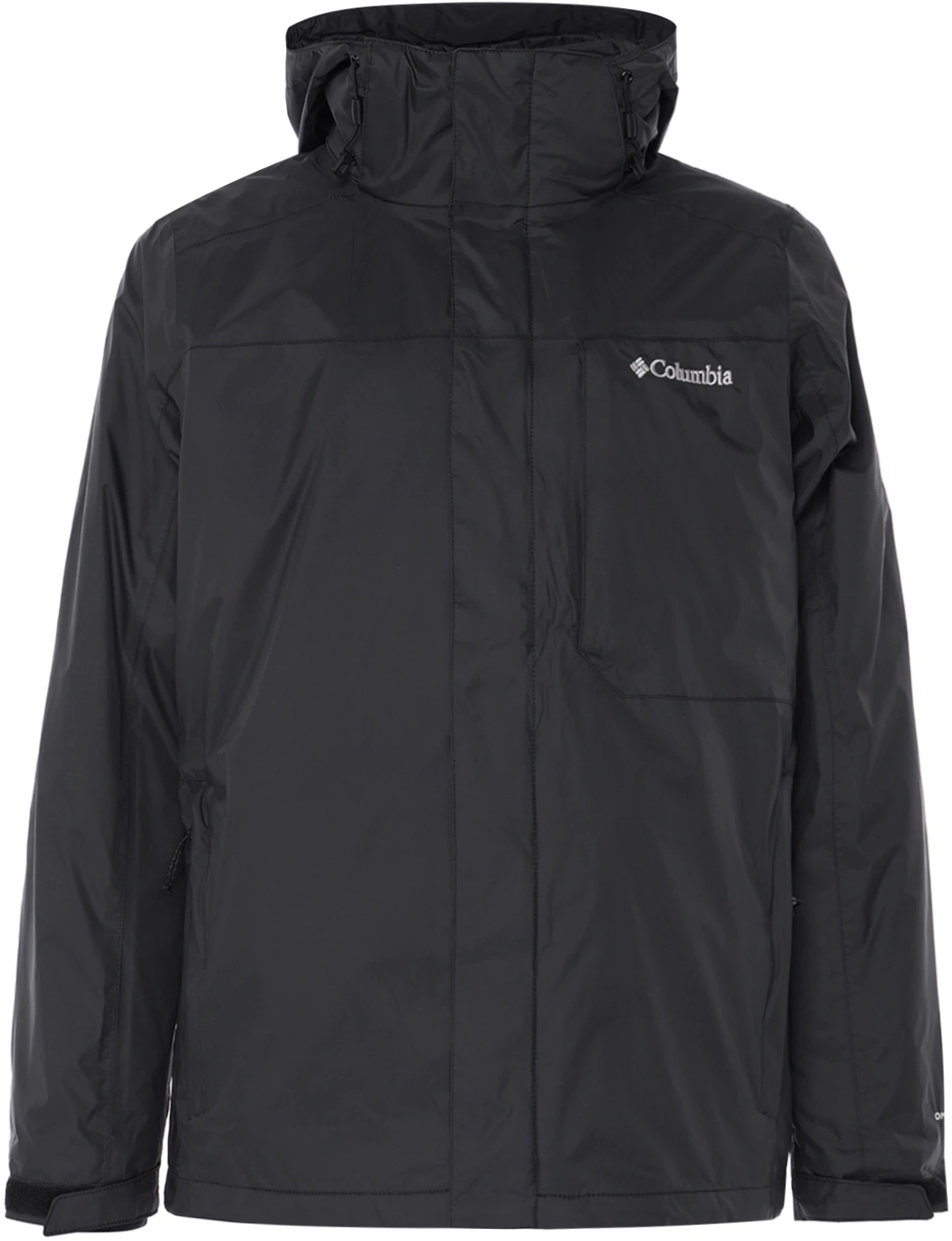 columbia-black-hiking-outdoor-zippered-hooded-insulated-jacket-we-6508-010
