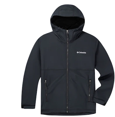 Columbia Black Hooded Casual Sports Jacket Long Sleeve XE8964-010 Buy Columbia Black Hooded Casual Sports Jacket Long Sleeve XE8964-010