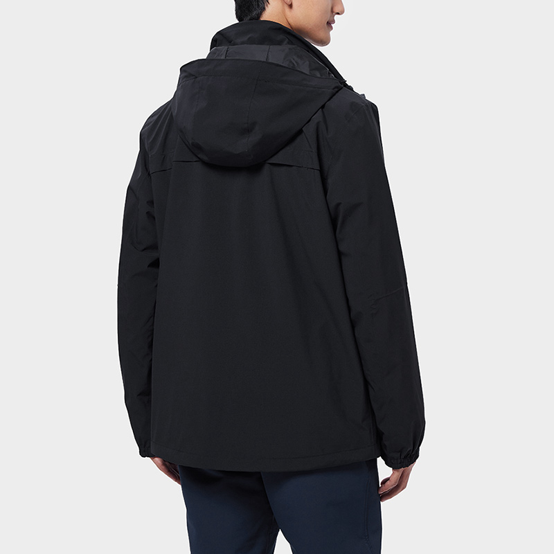 Purchase 哥倫比亞黑色連帽防水透氣耐用印 logo 外套 XE2587-010