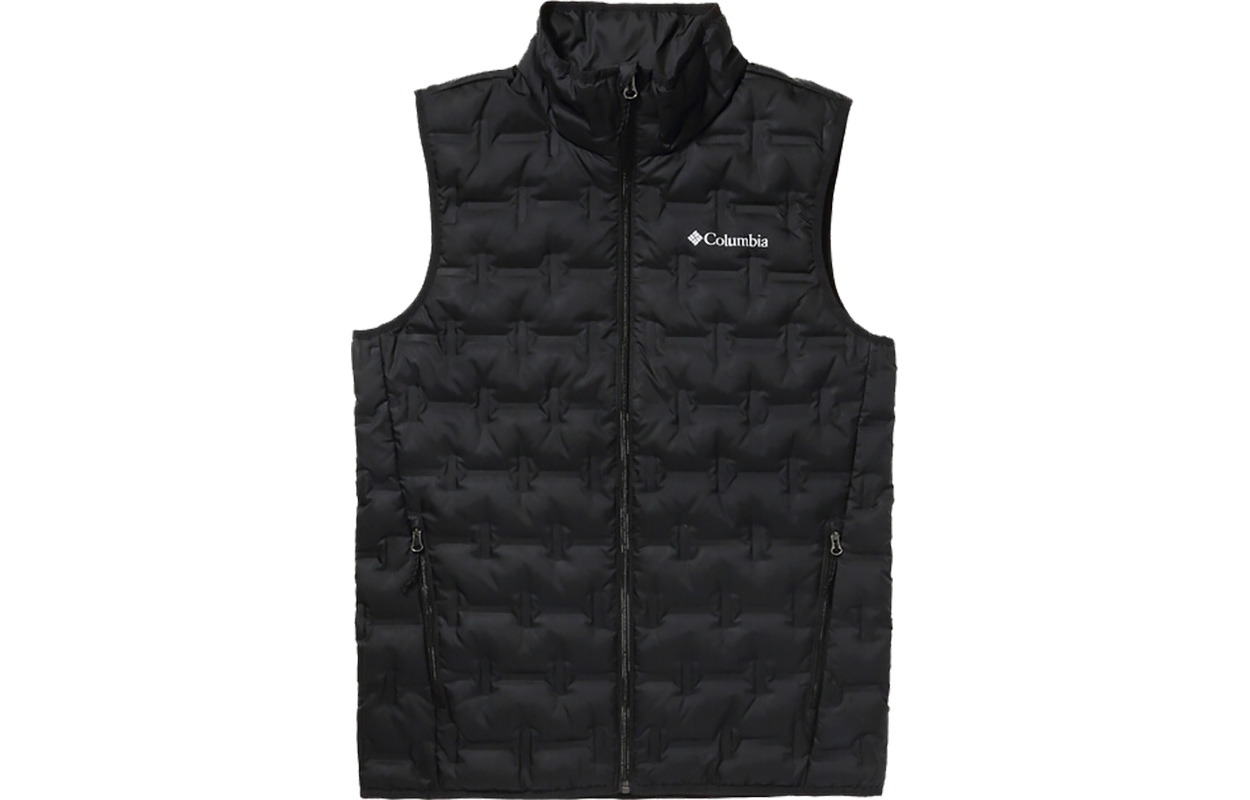 Columbia Black Lightweight 650-Fill Down Vest WE1218-010