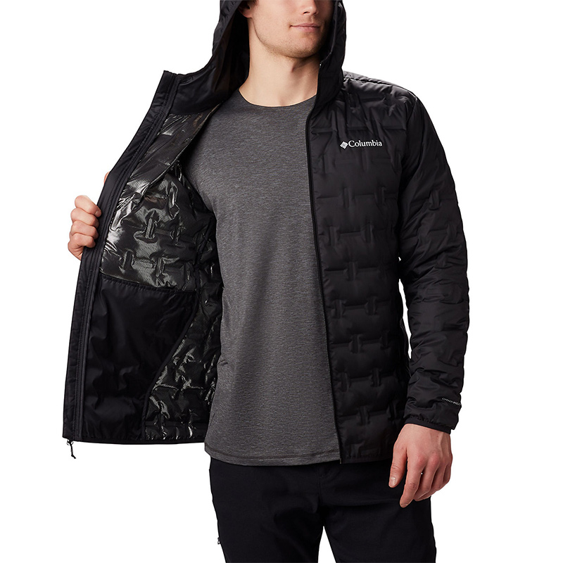 Details for Chaqueta Columbia Negra Ligera con Capucha Aislante Invierno Serie Outdoor. WE0954-010