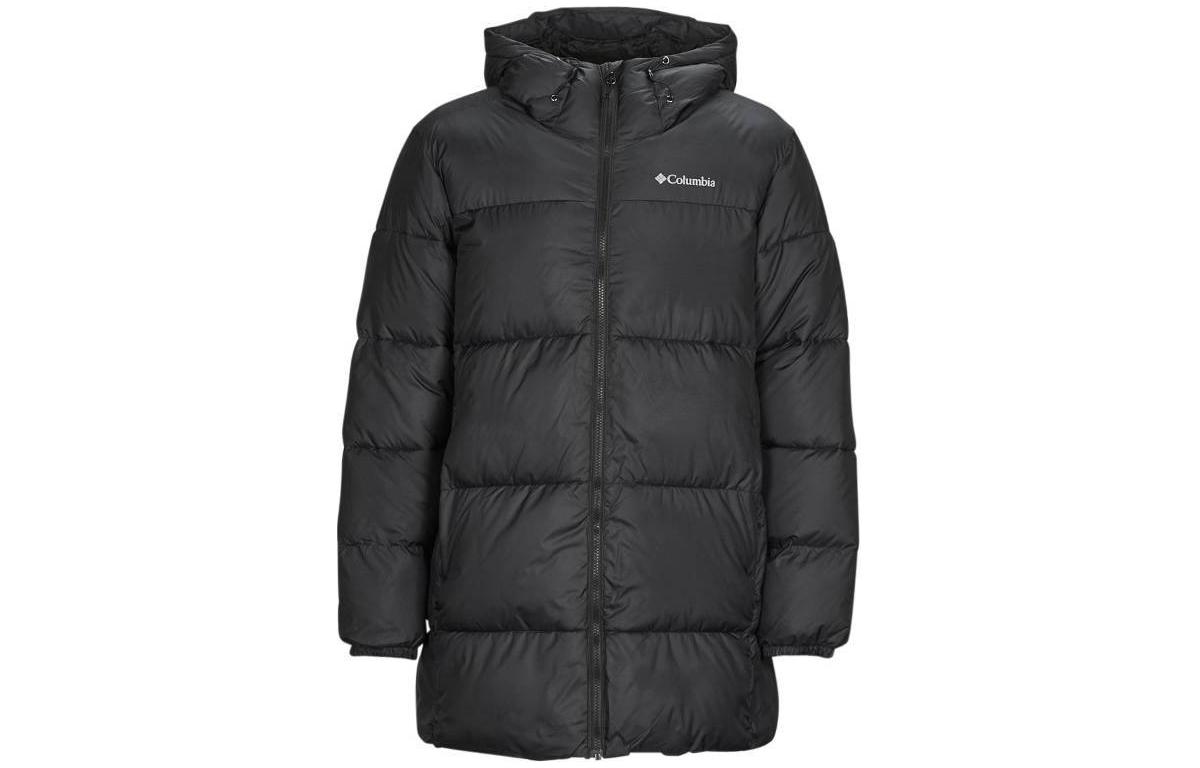 Columbia Black Logo Hoodie Zip Jacket 2050982-010