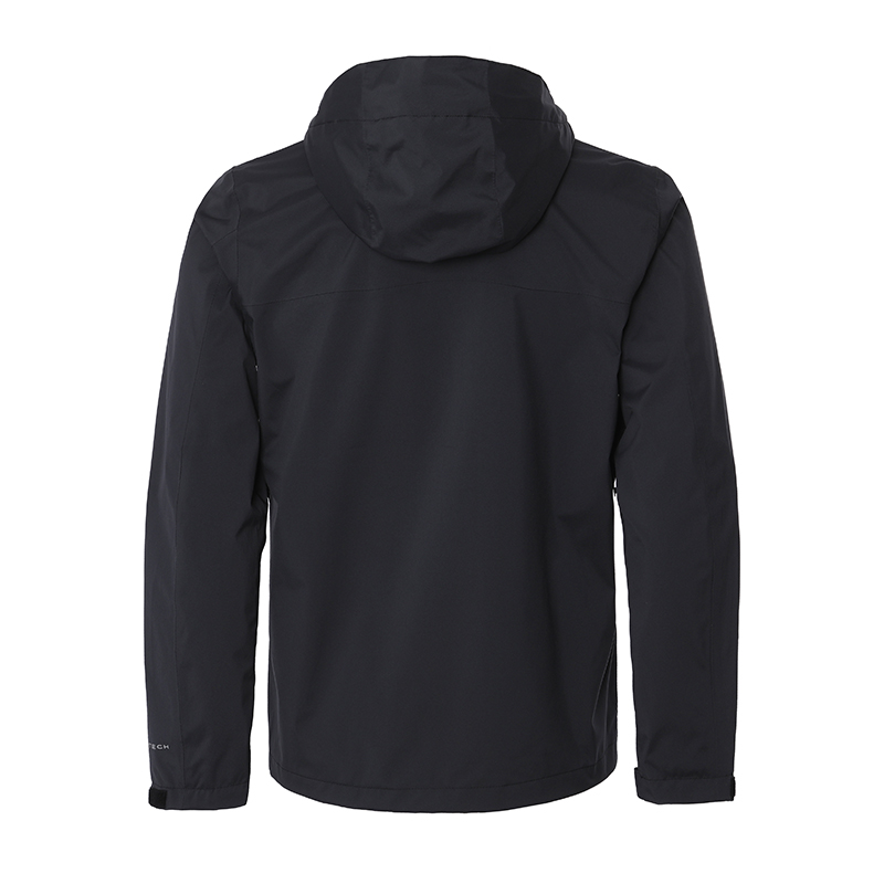 Lookbook Columbia 黑色戶外防水抗UV防風連帽外套 XE3376-010