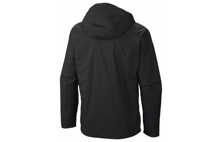 Lookbook 哥倫比亞黑色軟殼連帽外套 - 防水防風戶外登山外套 RE2433010