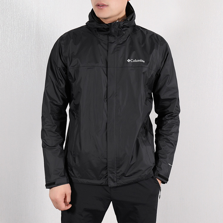 Purchase 哥倫比亞黑色軟殼連帽外套 - 防水防風戶外登山外套 RE2433010