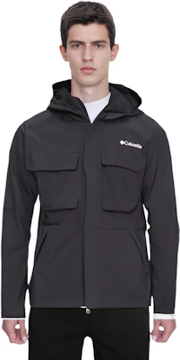 Columbia 黑色純色連帽休閒外套 WE4630-010 Sizing Columbia 黑色純色連帽休閒外套 WE4630-010