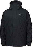 Columbia Black Waterproof 3-in-1 Hooded Jacket with Detachable Fleece XE4735-010 Columbia Black Waterproof 3-in-1 Hooded Jacket with Detachable Fleece XE4735-010