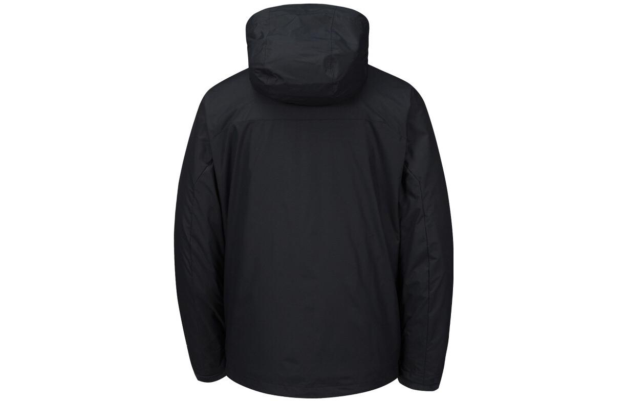 Lookbook Columbia 黑色防水3合1連帽外套（可拆式搖粒絨內裡） XE4735-010