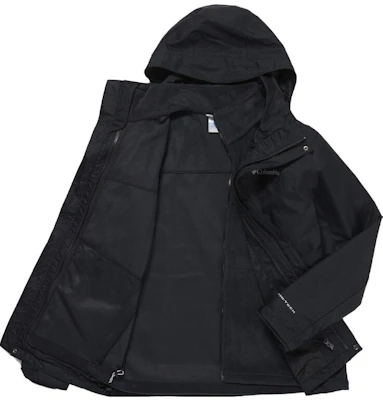 Columbia 黑色防水3合1連帽外套(可拆式搖粒絨內裡) XE4735-010 Shop Columbia 黑色防水3合1連帽外套(可拆式搖粒絨內裡) XE4735-010