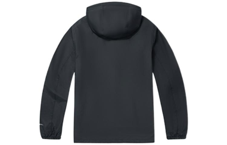 Lookbook 哥倫比亞黑色防水連帽夾克附徽標印花 WE3431-010