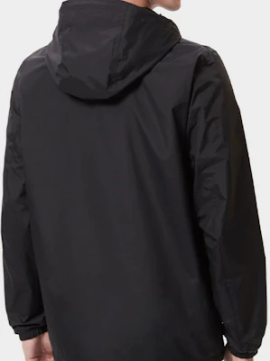 哥倫比亞黑色防水連帽夾克附徽標印花 WE3431-010 Purchase 哥倫比亞黑色防水連帽夾克附徽標印花 WE3431-010