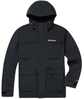 Columbia Black Waterproof Windproof Hiking Jacket with Hood WE2778-010 Columbia Black Waterproof Windproof Hiking Jacket with Hood WE2778-010