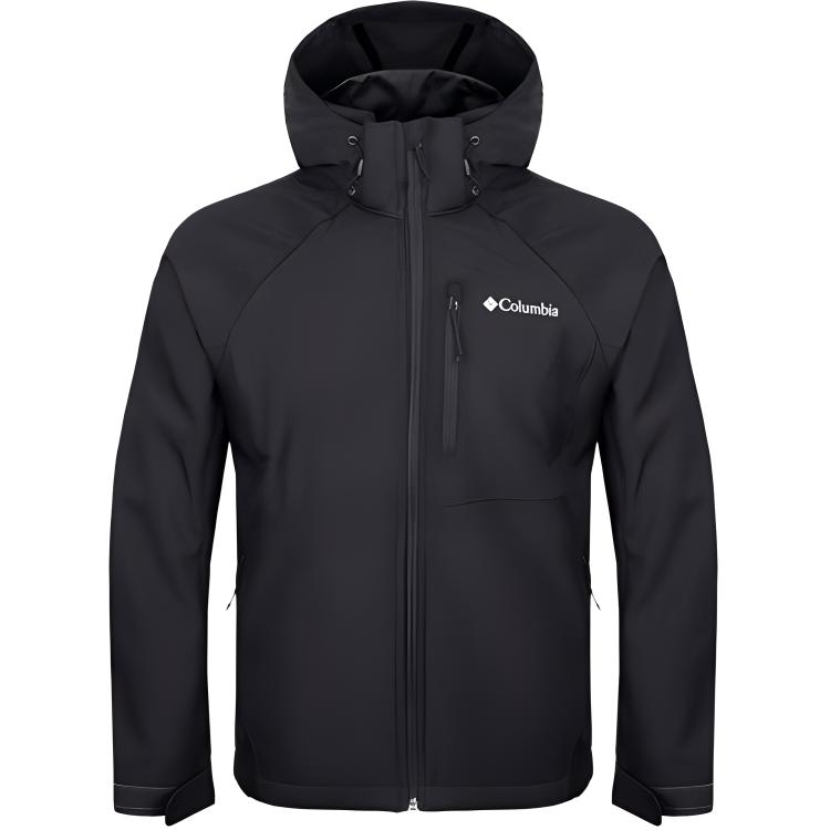 Columbia Black Waterproof Windproof Hiking Jacket FW24 Outdoor Wear WE6885-010