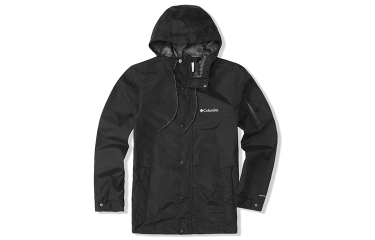 Columbia Black Waterproof Windproof Hooded Jacket XE4502010
