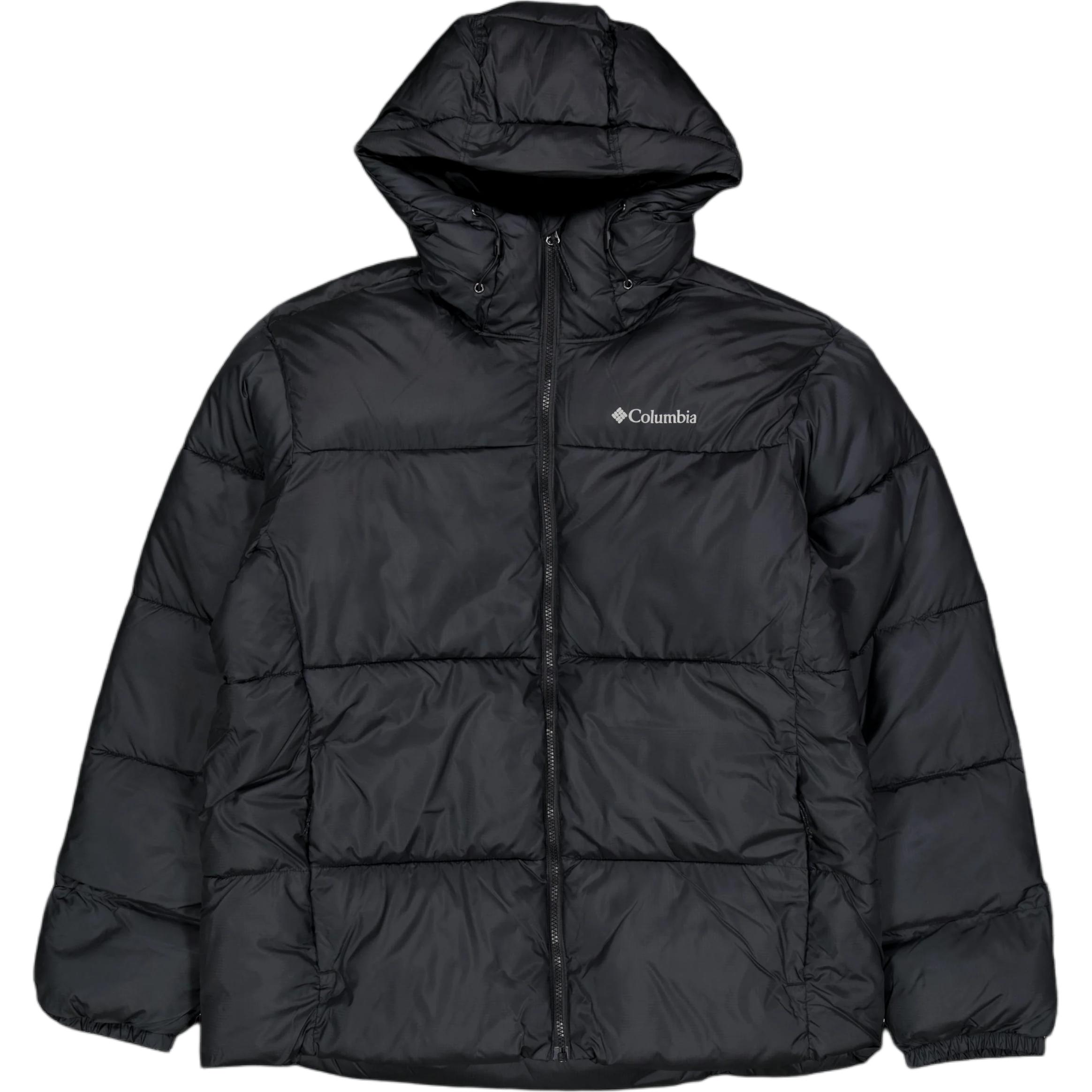 Columbia Black Zip-Up Hoodie Jacket with Letter Print 2086851-010