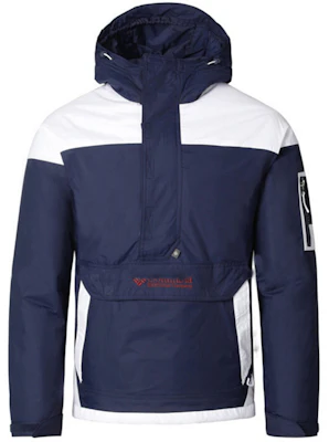 컬럼비아 블루 자수 로고 포켓 후드 집업 재킷 WE1136-468 Order 컬럼비아 블루 자수 로고 포켓 후드 집업 재킷 WE1136-468