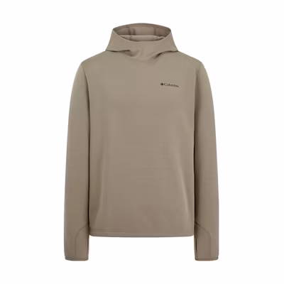 Columbia Brook to Bluff™ Logo Hoodie in Khaki - Fleece Warmth & Style YM6377-297