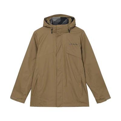 Columbia Bugaboo 3-in-1 Omni-Heat Waterproof Windproof Jacket Khaki WE8497-257