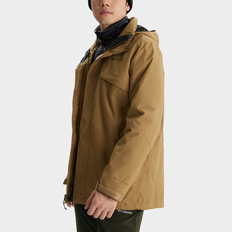 Purchase Columbia Bugaboo 三合一 Omni-Heat 防水防風夾克 卡其色 WE8497-257