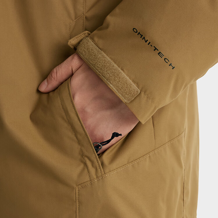 Details for Columbia Bugaboo 三合一 Omni-Heat 防水防風夾克 卡其色 WE8497-257