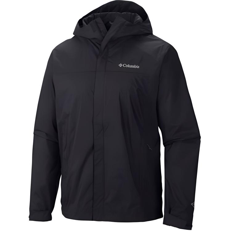 Columbia CABOT TRAIL Waterproof Windproof Hooded Jacket Unisex Black XE3772-010