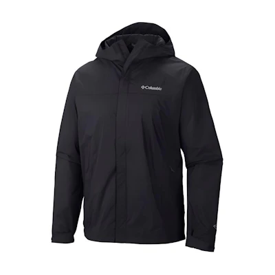Columbia CABOT TRAIL Waterproof Windproof Hooded Jacket Unisex Black XE3772-010