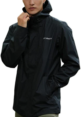 哥倫比亞 CABOT TRAIL 防水防風連帽外套 男女 黑色 XE3772-010 Lookbook 哥倫比亞 CABOT TRAIL 防水防風連帽外套 男女 黑色 XE3772-010