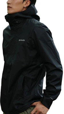 哥倫比亞 CABOT TRAIL 防水防風連帽外套 男女 黑色 XE3772-010 Shop 哥倫比亞 CABOT TRAIL 防水防風連帽外套 男女 黑色 XE3772-010