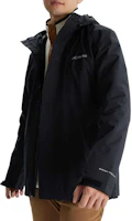 Purchase 哥倫比亞 CABOT TRAIL 防水防風連帽外套 男女 黑色 XE3772-010