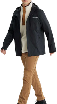 哥倫比亞 CABOT TRAIL 防水防風連帽外套 男女 黑色 XE3772-010 Details for 哥倫比亞 CABOT TRAIL 防水防風連帽外套 男女 黑色 XE3772-010