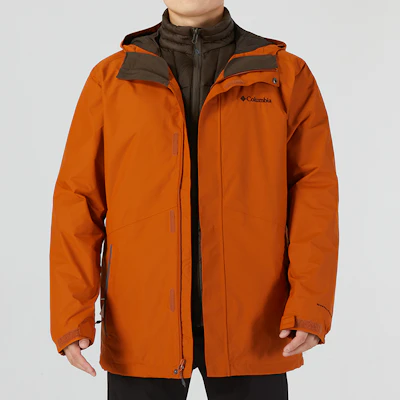 Chaqueta Columbia CAM Heights 2 Casual 3 en 1 con capucha y plumón sólido. XE1504-858 Details for Chaqueta Columbia CAM Heights 2 Casual 3 en 1 con capucha y plumón sólido. XE1504-858