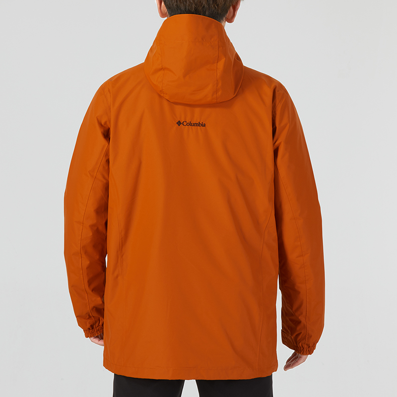 Cheap Chaqueta Columbia CAM Heights 2 Casual 3 en 1 con capucha y plumón sólido. XE1504-858