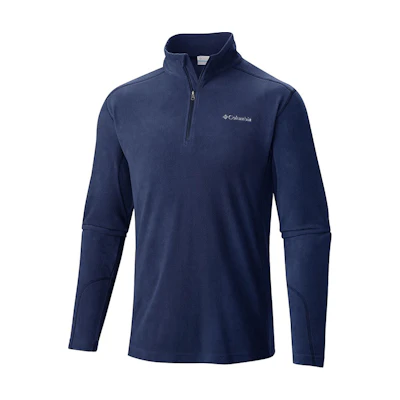Columbia Casual Outdoor Half-Zip Fleece Jacket Blue Winter Edition AE6558-466