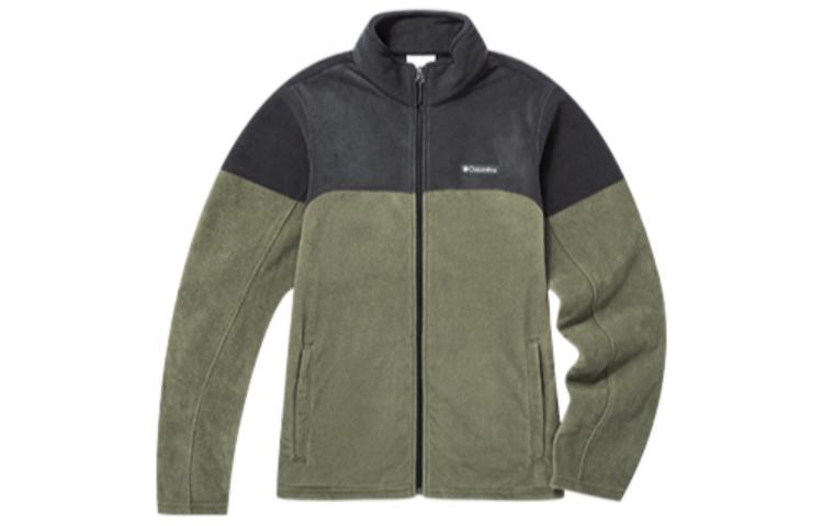 Columbia Casual Outdoor Logo Print Stand-Collar Zip Jacket Green () AE0560-397