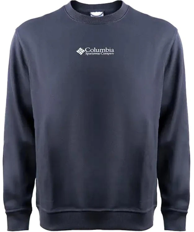 columbia-casual-outdoor-navy-blue-crewneck-sweatshirt-soft-and-versatile-ae-3505-009
