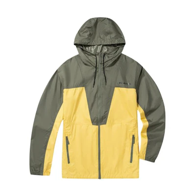 Columbia Colorblock Hooded Zip Jacket - Yellow WE9620-742
