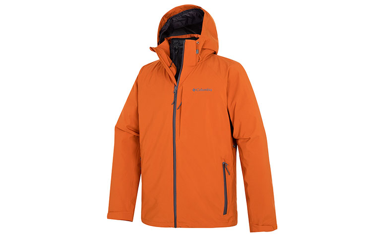 Columbia Eyres Trail™ 3-in-1 Hooded Outdoor Jacket Winter Orange WE1157-858
