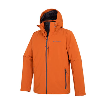 Columbia Eyres Trail™ 3-in-1 Hooded Outdoor Jacket Winter Orange WE1157-858