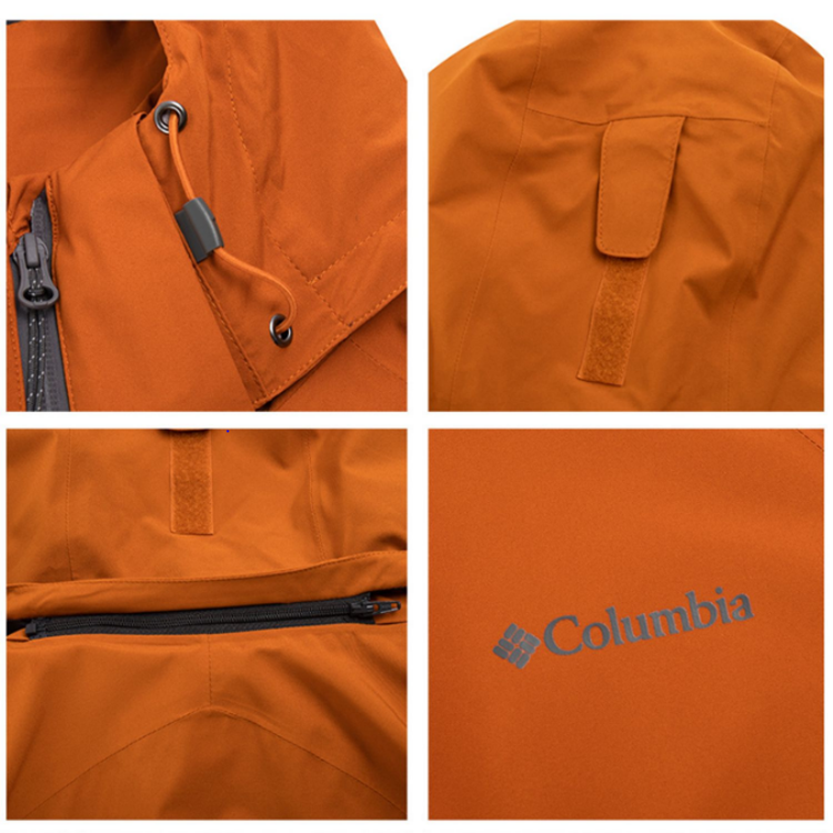 Columbia Eyres Trail™ 3-in-1 Hooded Outdoor Jacket Winter Orange WE1157-858 圖 4