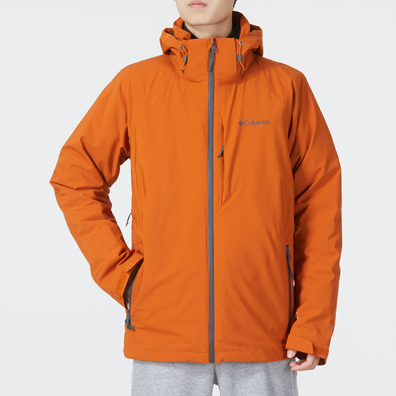 Columbia Eyres Trail™ 3-in-1 Hooded Outdoor Jacket Winter Orange WE1157-858 圖 6