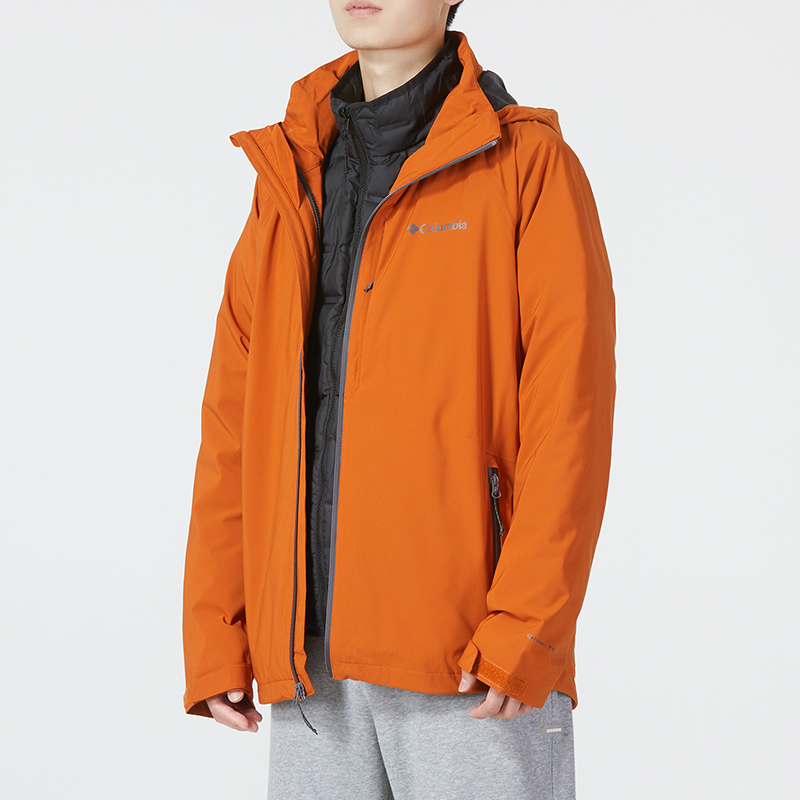 Columbia Eyres Trail™ 3-in-1 Hooded Outdoor Jacket Winter Orange WE1157-858 圖 7